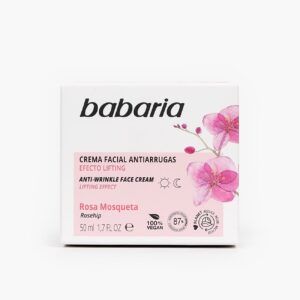 Babaria Crema Facial Antiarrugas Rosa Mosqueta