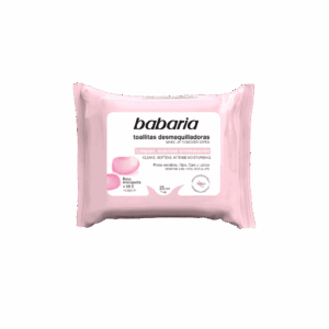 Babaria Toallitas Desmaquillantes Rosa Mosqueta