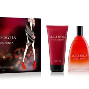 Aire de Sevilla Estuche Chicca Bonita Colonia 150ml + Crema Hidratante Corporal 150ml + Gel Ducha 150ml