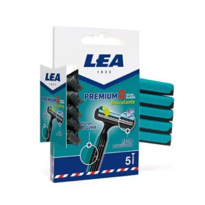 LEA Premium Basculante Maquinilla Desechable 5u