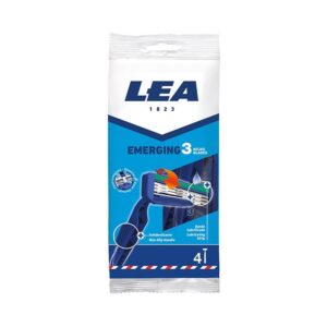 LEA Emerging 3 Hojas  Maquinilla Desechable 4u