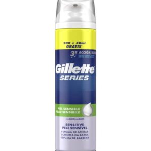 Gillete Series Espuma de Afeitar Piel Sensible