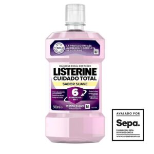 Listerine Enjuague Bucal Sabor Suave 500ml
