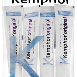 Kemphor Crema Dental Fluorada (4x25ml)