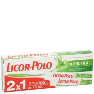Licor del Polo Pasta Dentrífica Clorofila 2x1 75ml/u
