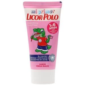 Mi Primer Licor del Polo Junior 1 a 6 años Pasta Dentrífica Fresa