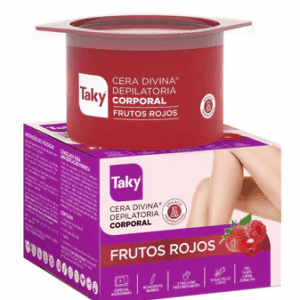 Taky Cera Divina Depilatoria Corporal Frutos Rojos Tarro