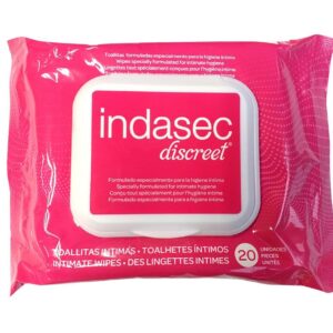 Indasec Discreet Toallitas Íntimas 20u