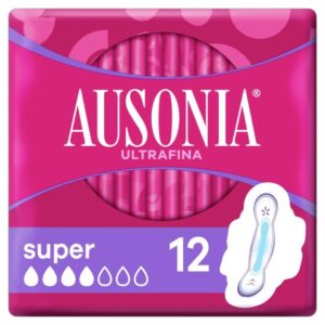 Ausonia Compresas Super con Alas 12u