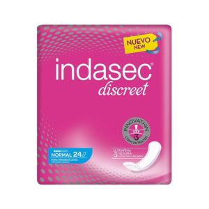 Indasec Discreet Compresas Normal Perdidas Orina 10u