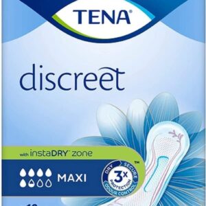 Tena Discreet Compresas Maxi Absorbente 12u
