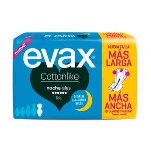 Evax Compresas Noche Alas 18u