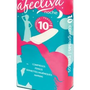 Afectiva Compresas de Noche 10u