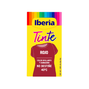 Tinte Ropa Iberia Rojo