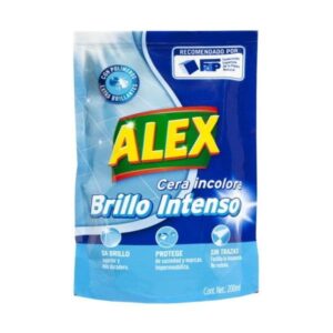 Alex Cera Incolora Brillo Intenso Bolsa