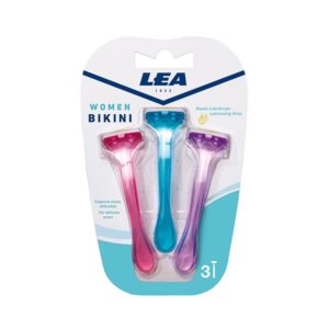 LEA Women Bikini Zonas Delicadas Maquinilla Desechable 3u