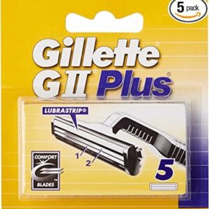 Gillete G II Plus Recambios 5u