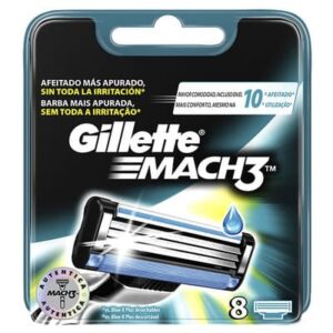 Gillete Mach 3 Maquinilla + 3 recambios