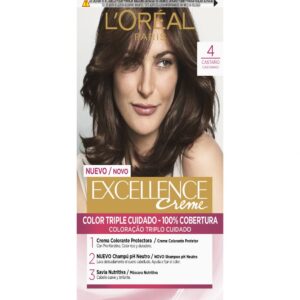 L'Oréal Tinte Permanente Crème 4 Castaño
