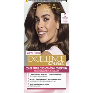 L'Oréal Tinte Permanente Crème 5 Castaño Claro