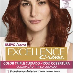 L'Oréal Tinte Permanente Crème 6.46 Cobrizo Caoba