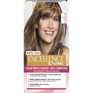 L'Oréal Tinte Permanente Crème 7.1 Rubio Ceniza