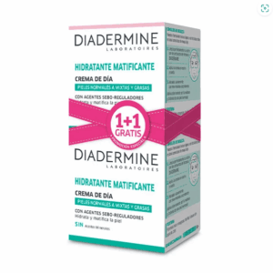 Diadermine Crema de Día Hidratante Matificante 2x50ml