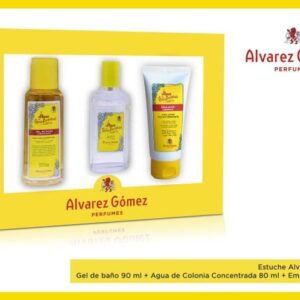 Álvarez Gómez Estuche Agua de Colonia 80ml + Gel 90ml + Emulsión 75ml