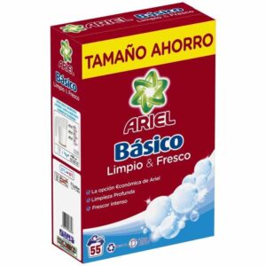 Ariel Básico Limpio y Fresco 55 lavados