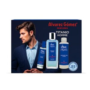 Álvarez Gómez Estuche Titanio 150ml + 30ml + Gel 200ml